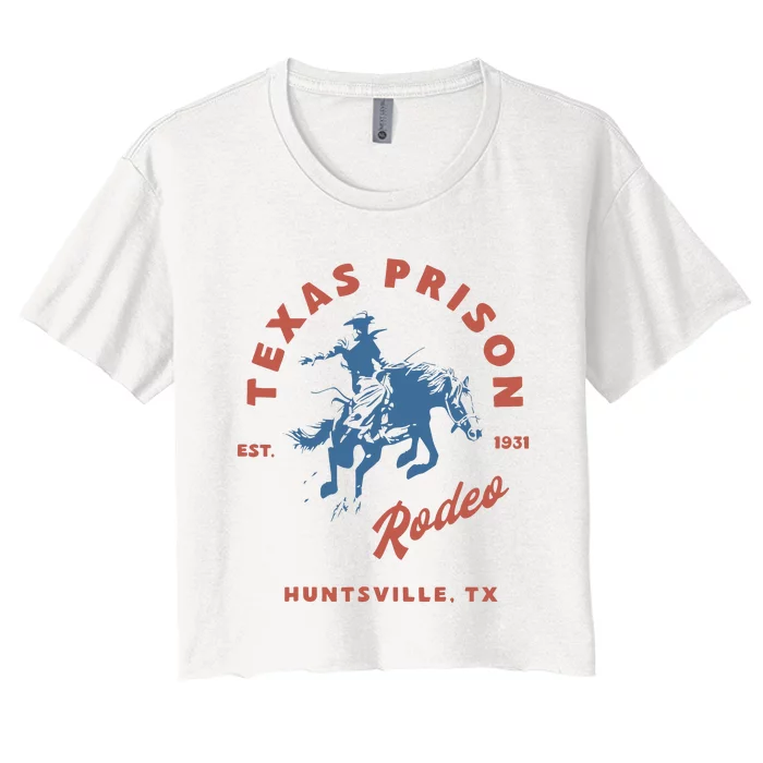 Texas Prison Rodeo Women's Crop Top Tee