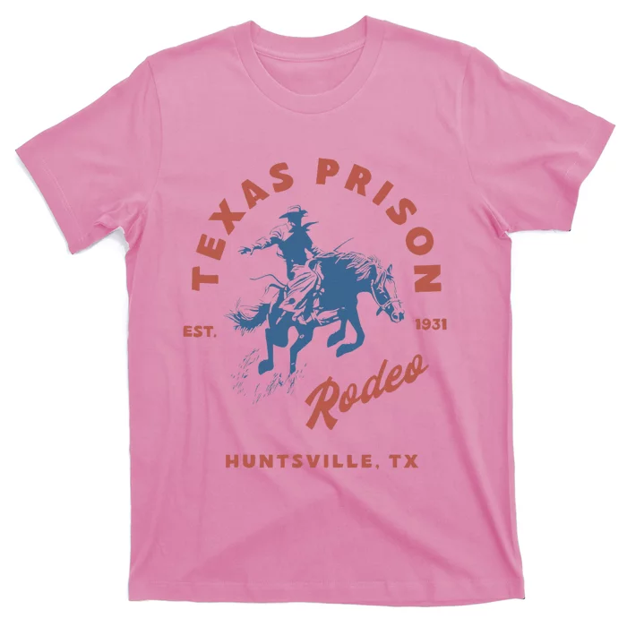 Texas Prison Rodeo Cowboy Western T-Shirt