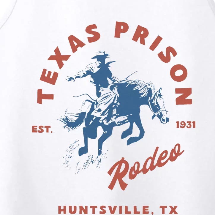 Texas Prison Rodeo Cowboy Western Performance Tank