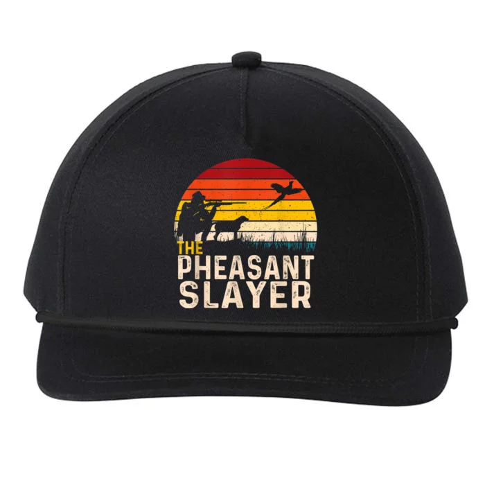 The Pheasant Slayer Vintage Snapback Five-Panel Rope Hat