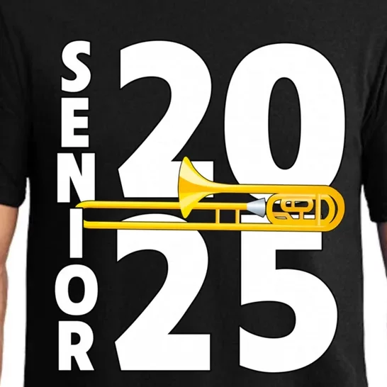 Trombone Player Senior Class Of 2025 Marching Band Student Great Gift Pajama Set