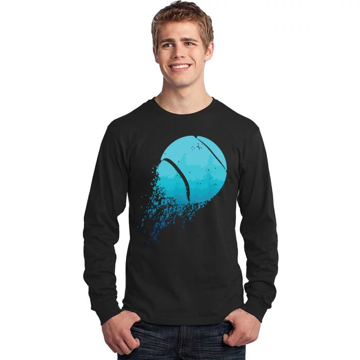 Tennis Player Sports Vintage Tennis Tall Long Sleeve T-Shirt