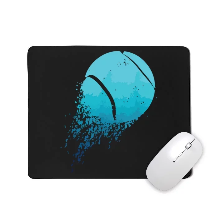 Tennis Player Sports Vintage Tennis Mousepad