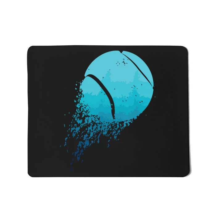 Tennis Player Sports Vintage Tennis Mousepad