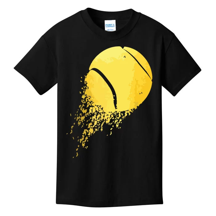 Tennis Player Sports Vintage Tennis Kids T-Shirt