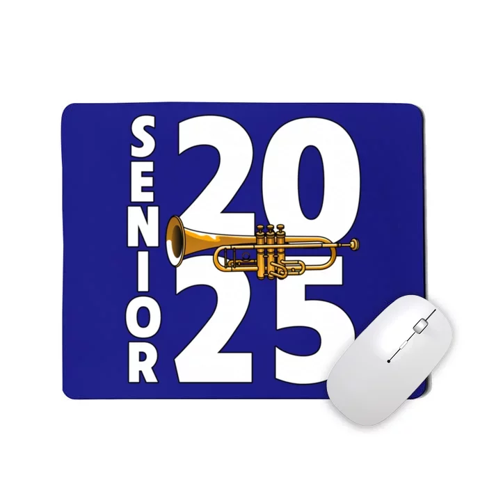 Trumpet Player Senior Class Of 2025 Marching Band Student Gift Mousepad