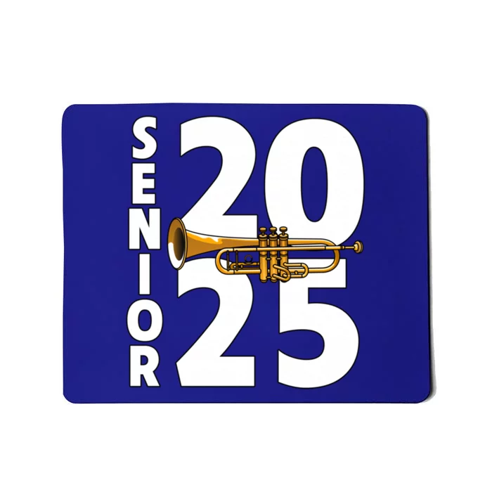 Trumpet Player Senior Class Of 2025 Marching Band Student Gift Mousepad