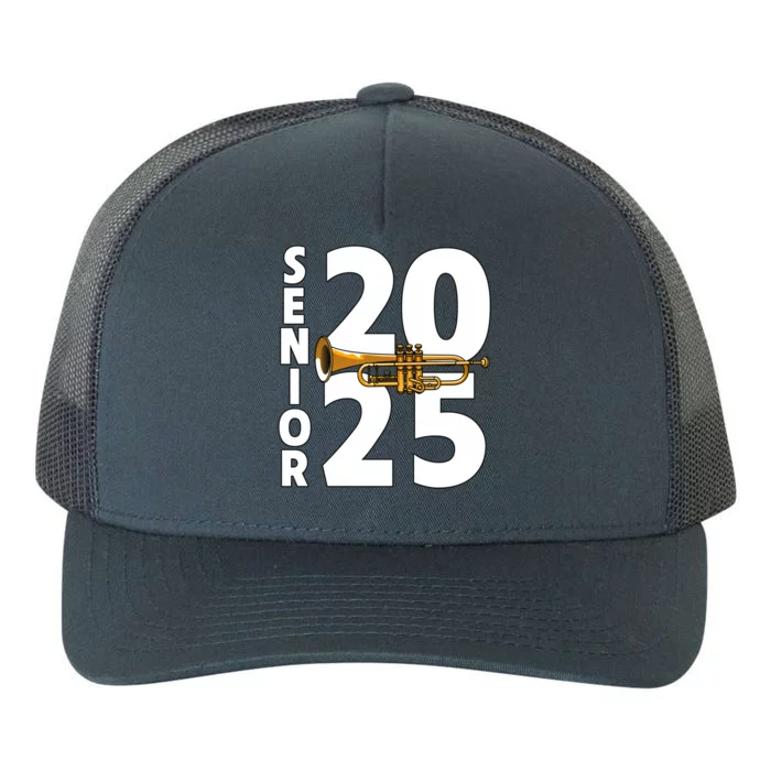 Trumpet Player Senior Class Of 2025 Marching Band Student Gift Yupoong Adult 5-Panel Trucker Hat