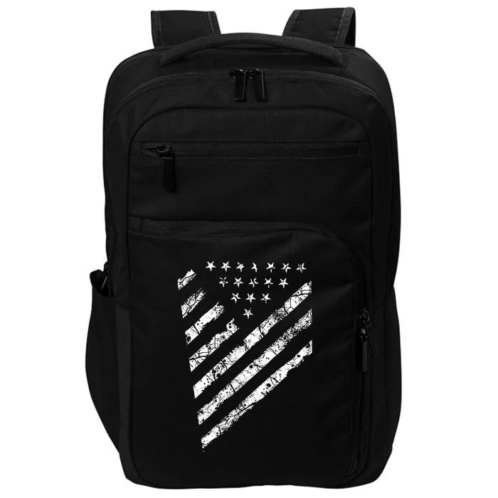 Tactical Pro Supply Patriotic American Flag Impact Tech Backpack