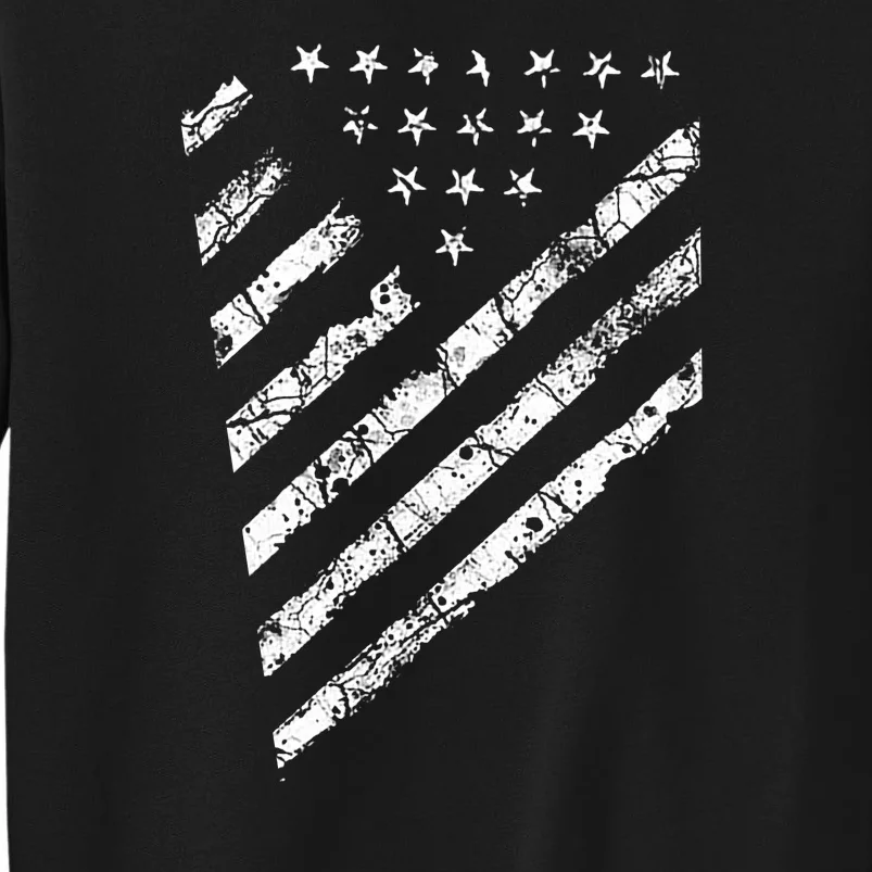 Tactical Pro Supply Patriotic American Flag Tall Sweatshirt