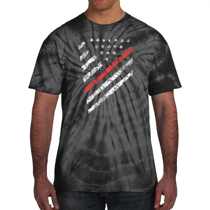 Tactical Pro Supply Patriotic American Flag Tie-Dye T-Shirt