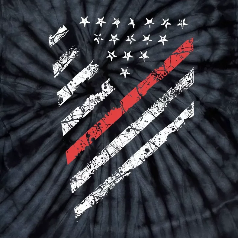 Tactical Pro Supply Patriotic American Flag Tie-Dye T-Shirt