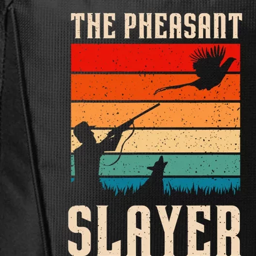 The Pheasant Slayer Funny Bird Hunting City Backpack