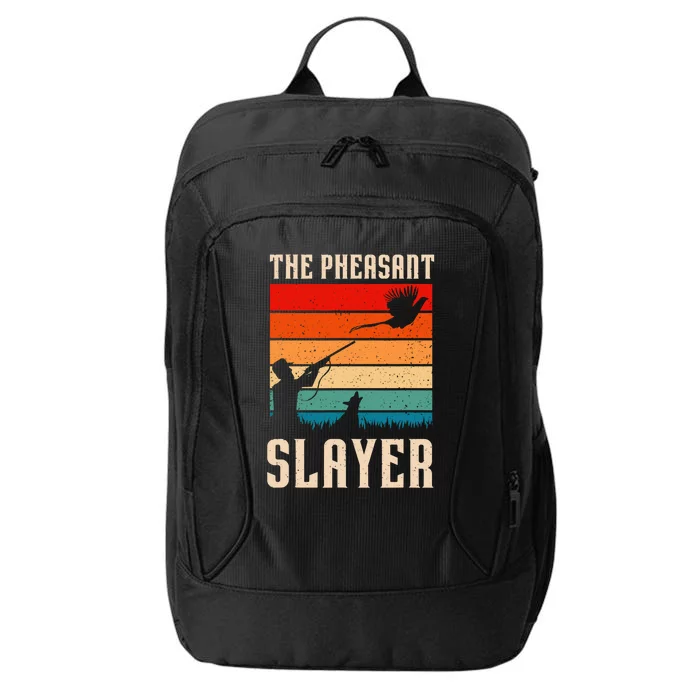 The Pheasant Slayer Funny Bird Hunting City Backpack