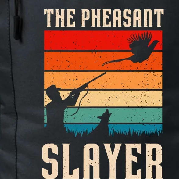 The Pheasant Slayer Funny Bird Hunting Daily Commute Backpack