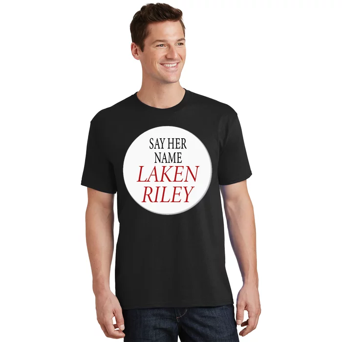 The Phrase Say Her Name Laken Riley T-Shirt