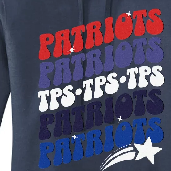 Temecula Preparatory School Tps Patriots Spirit Day Women's Pullover Hoodie