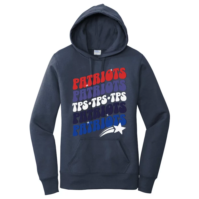 Temecula Preparatory School Tps Patriots Spirit Day Women's Pullover Hoodie