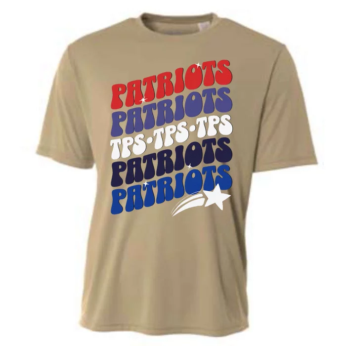 Temecula Preparatory School Tps Patriots Spirit Day Cooling Performance Crew T-Shirt