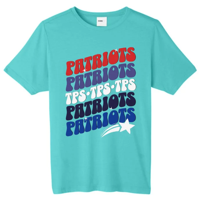 Temecula Preparatory School Tps Patriots Spirit Day ChromaSoft Performance T-Shirt