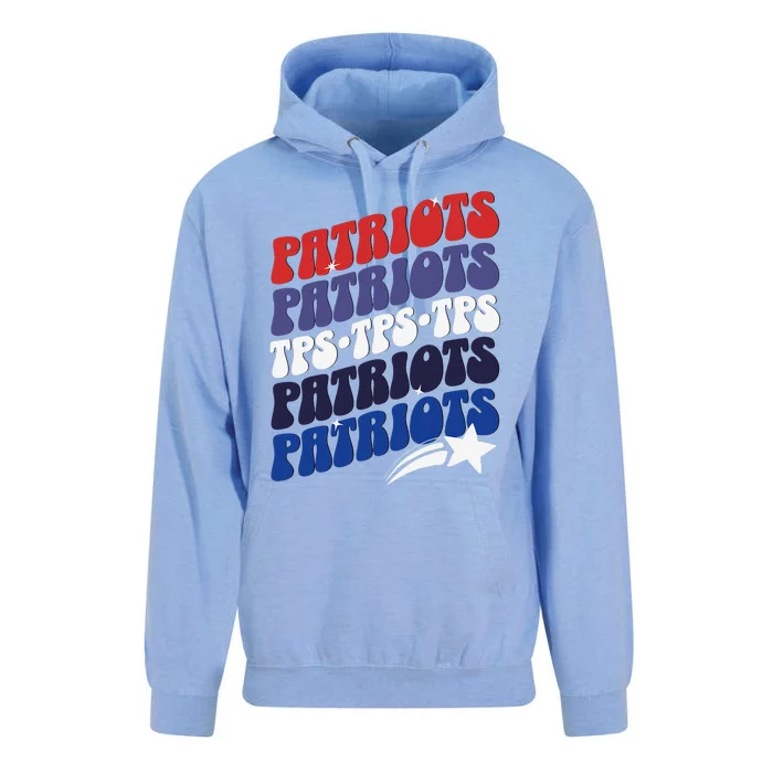 Temecula Preparatory School Tps Patriots Spirit Day Unisex Surf Hoodie