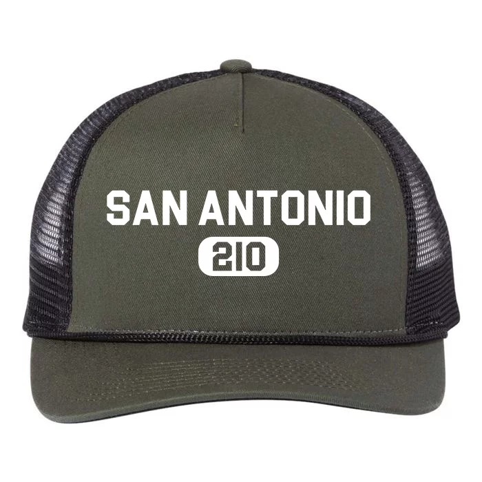 Tony Parker San Antonio 210 Retro Rope Trucker Hat Cap