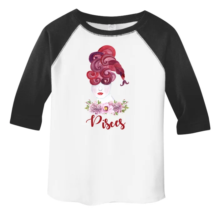 The Pisces Sign Astrology Gift Meaningful Gift Toddler Fine Jersey T-Shirt