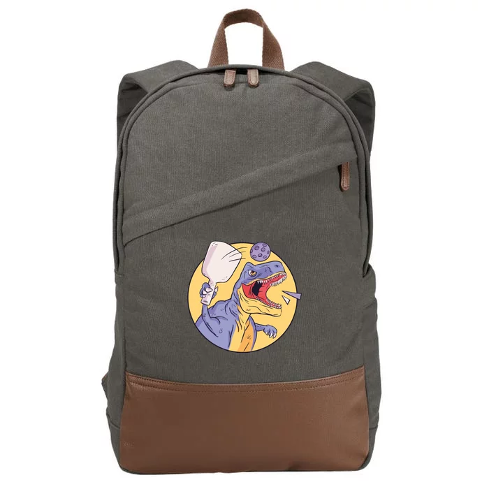 Trex Pickleball Sport Cotton Canvas Backpack