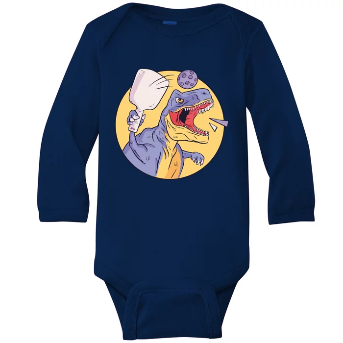 Trex Pickleball Sport Baby Long Sleeve Bodysuit