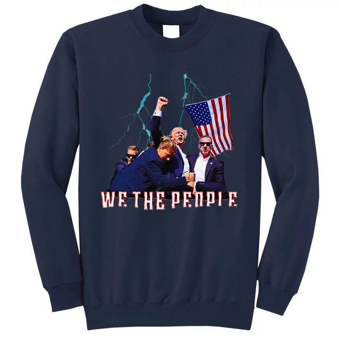 Trump Pennsylvania Shot Rally Attempted Ear July 13th Tall Sweatshirt