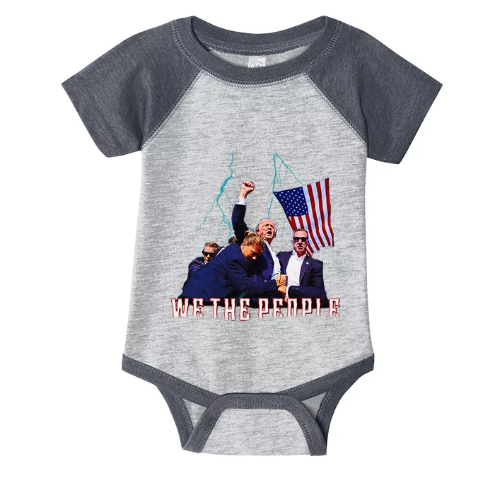 Trump Pennsylvania Shot Rally Attempted Ear July 13th Infant Baby Jersey Bodysuit