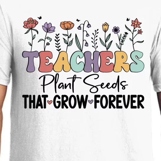 Teachers Plant Seeds PNG Pajama Set