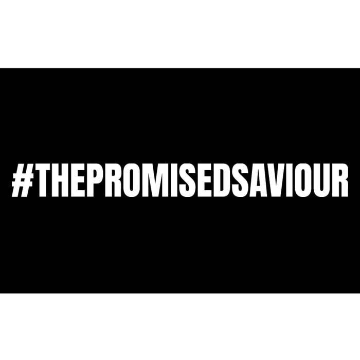 The Promised Saviour #Thepromisedsaviour Jesus Pray Peace Love Bumper Sticker