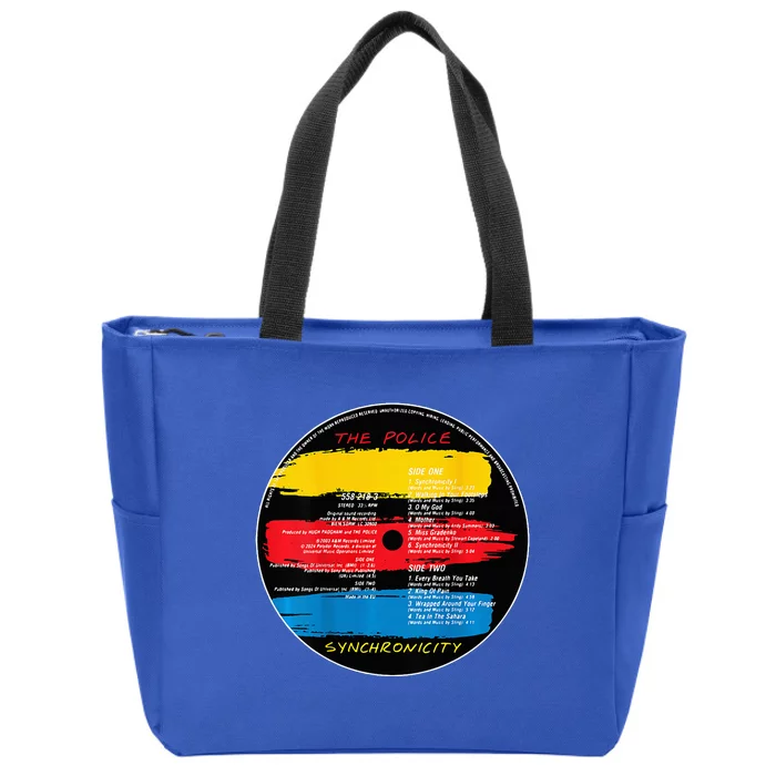 T.H.E P.O.L.I.C.E Synchronicity Zip Tote Bag