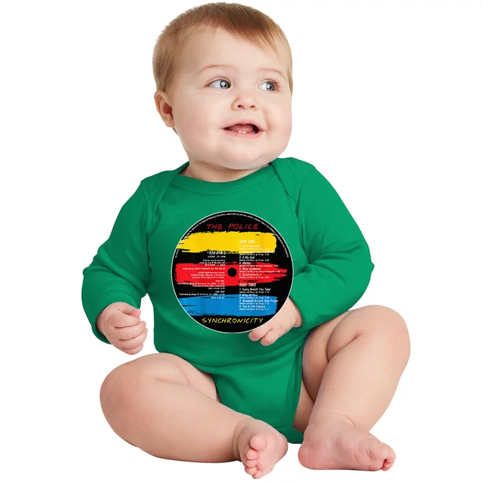 T.H.E P.O.L.I.C.E Synchronicity Baby Long Sleeve Bodysuit