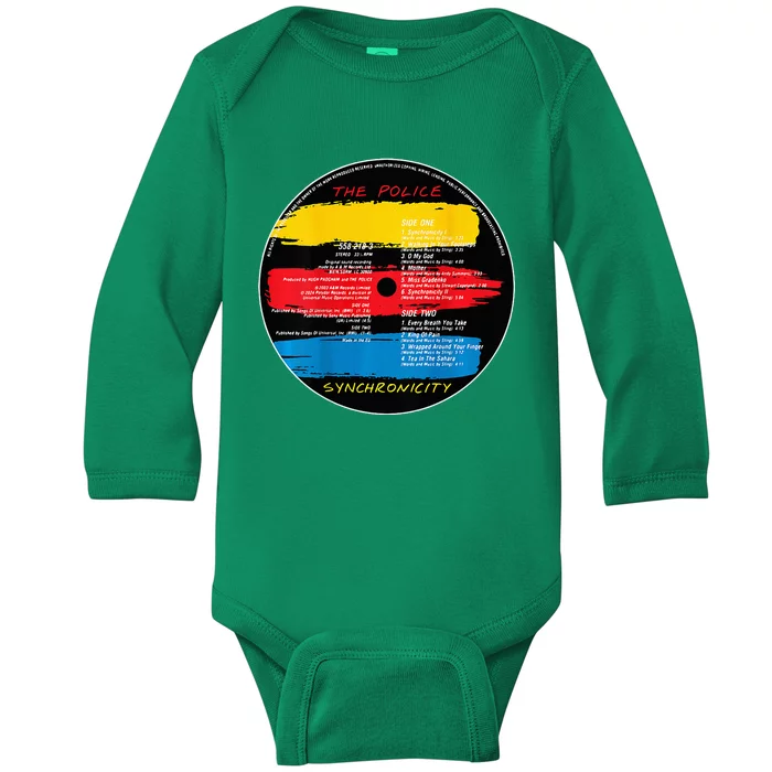 T.H.E P.O.L.I.C.E Synchronicity Baby Long Sleeve Bodysuit