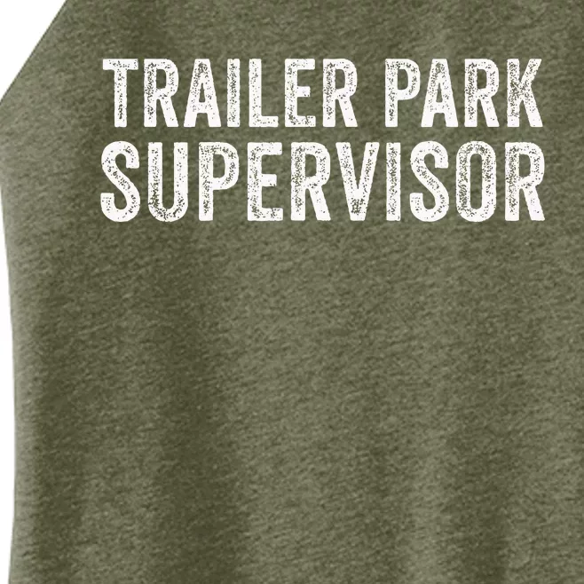 Trailer Park Supervisor Women’s Perfect Tri Rocker Tank