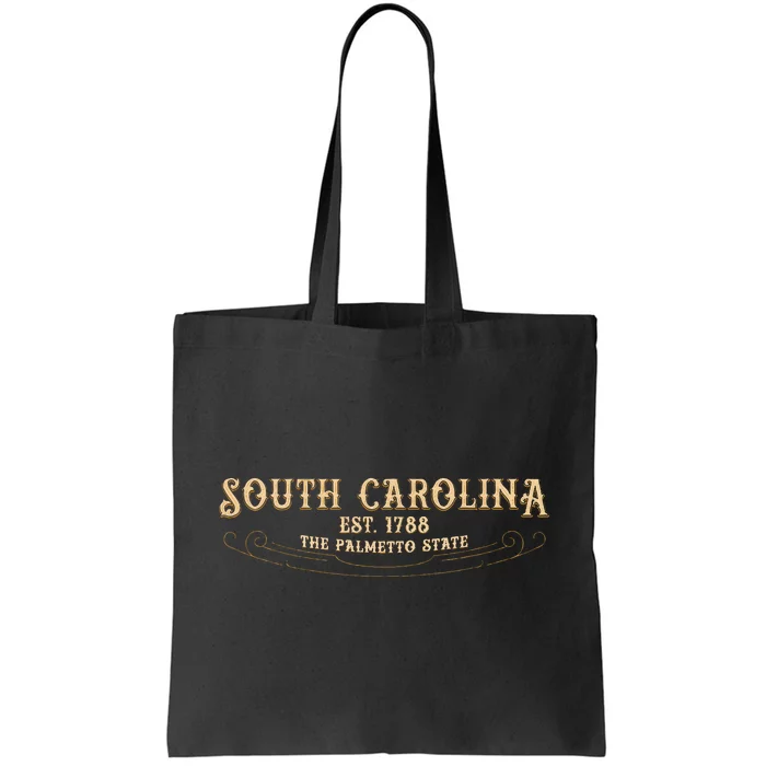 The Palmetto State South Carolina Tote Bag