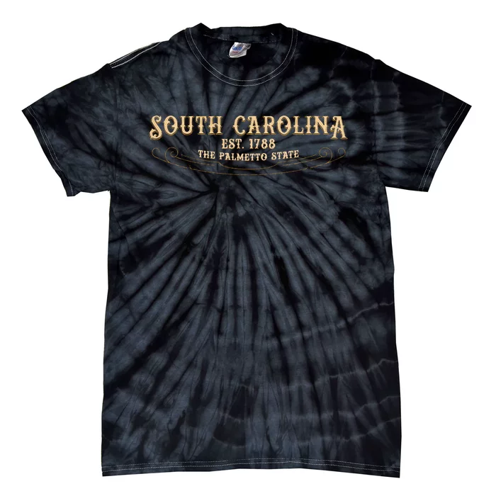 The Palmetto State South Carolina Tie-Dye T-Shirt