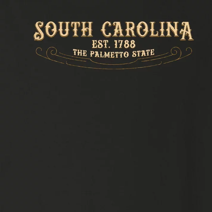 The Palmetto State South Carolina Toddler Long Sleeve Shirt