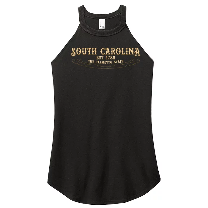 The Palmetto State South Carolina Women’s Perfect Tri Rocker Tank