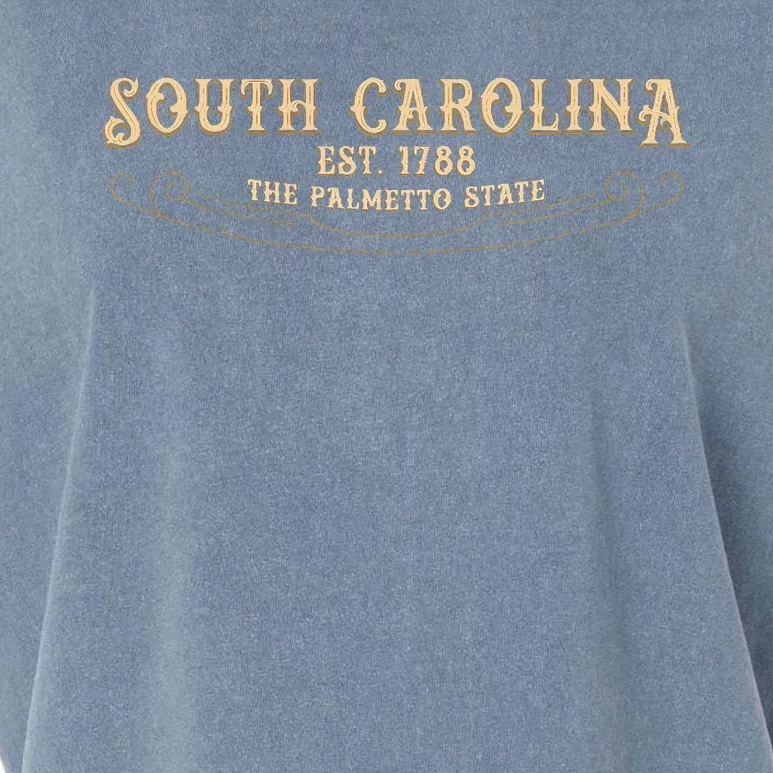 The Palmetto State South Carolina Garment-Dyed Women's Muscle Tee