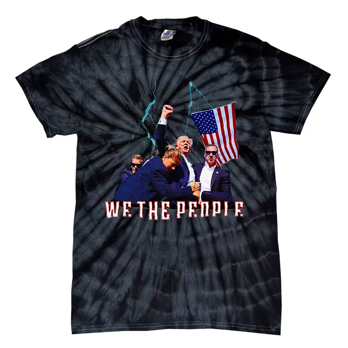 Trump Pennsylvania Shot Rally Attempted Ear July 13th Tie-Dye T-Shirt