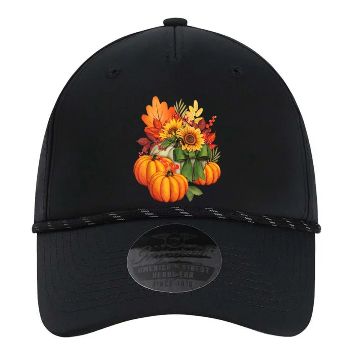 Thanksgiving Pumpkin Sunflower Fall Autumn Holiday Performance The Dyno Cap