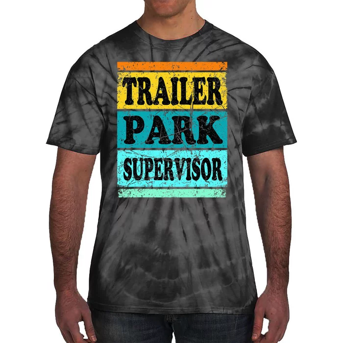 Trailer Park Supervisor Hillbilly Party Wear Redneck Costume Tie-Dye T-Shirt