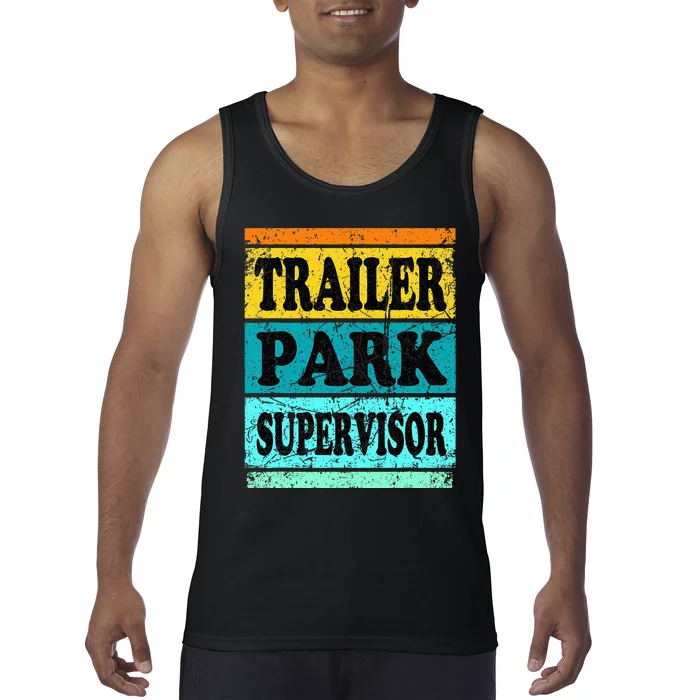 Trailer Park Supervisor Hillbilly Party Wear Redneck Costume Tank Top