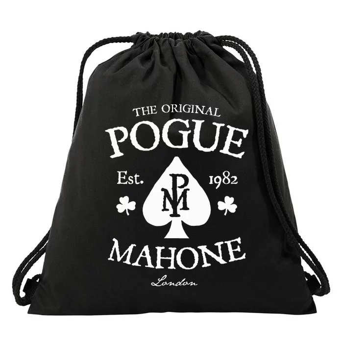 The Pogues Spade Drawstring Bag