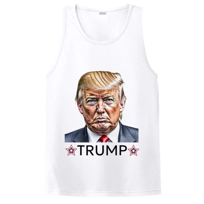 TrumpS Patriotic Spirit I Stand With Trump Performance Tank