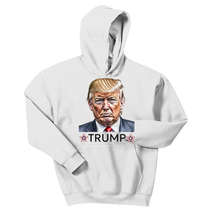 TrumpS Patriotic Spirit I Stand With Trump Kids Hoodie