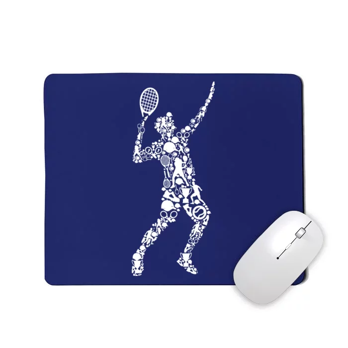 Tennis Player Mousepad